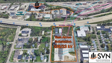 1833 E Market St, Akron, OH - AERIAL  map view