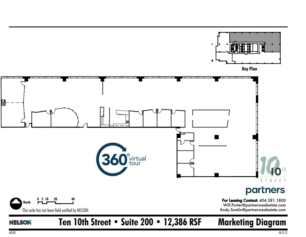 10 10th St, Atlanta, GA for lease Floor Plan- Image 1 of 1