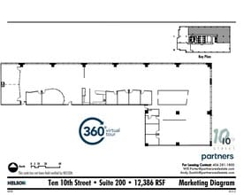 10 10th St, Atlanta, GA for lease Floor Plan- Image 1 of 1