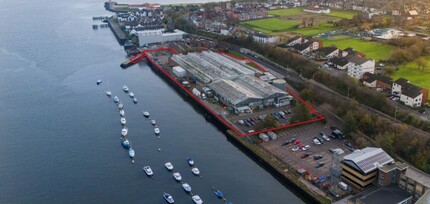 River Dr, South Shields, TWR - aerial  map view