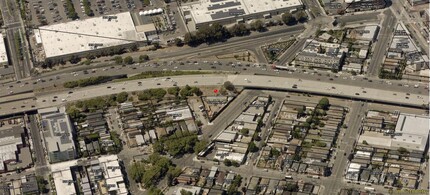 3529 Peralta, Oakland, CA - aerial  map view