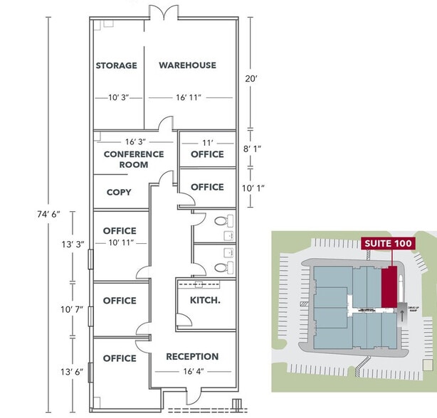 200 Trans Air Dr, Morrisville, NC for lease - Floor Plan - Image 3 of 3
