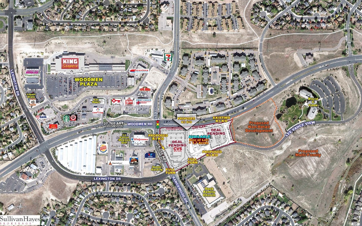 SEC Woodmen Rd & Rangewood Dr, Colorado Springs, CO for sale Primary Photo- Image 1 of 1