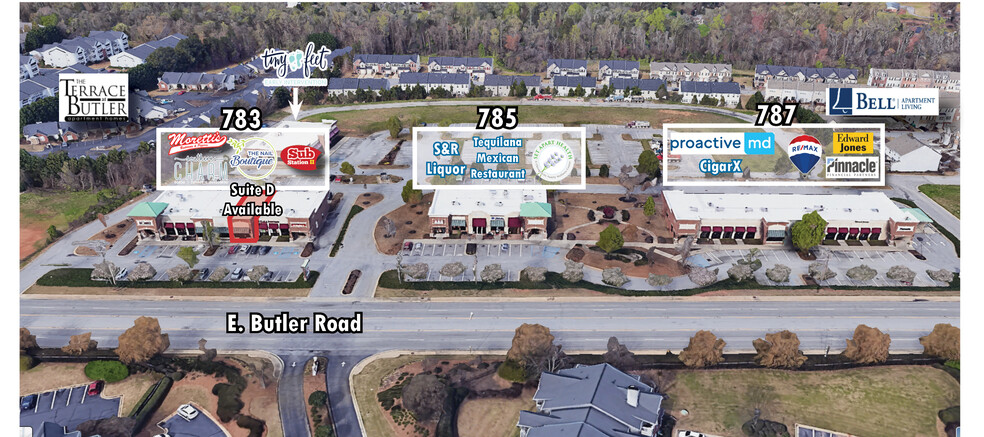 787 E Butler Rd, Mauldin, SC for lease - Building Photo - Image 1 of 4