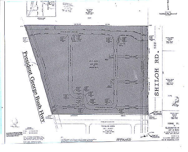 3001 E President George Bush Hwy, Richardson, TX for lease - Plat Map - Image 3 of 12