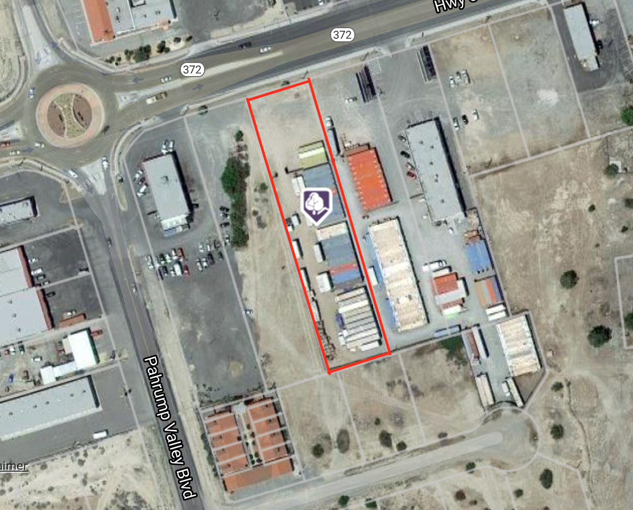 1341 East Nevada Highway 372, Pahrump, NV for sale Aerial- Image 1 of 1