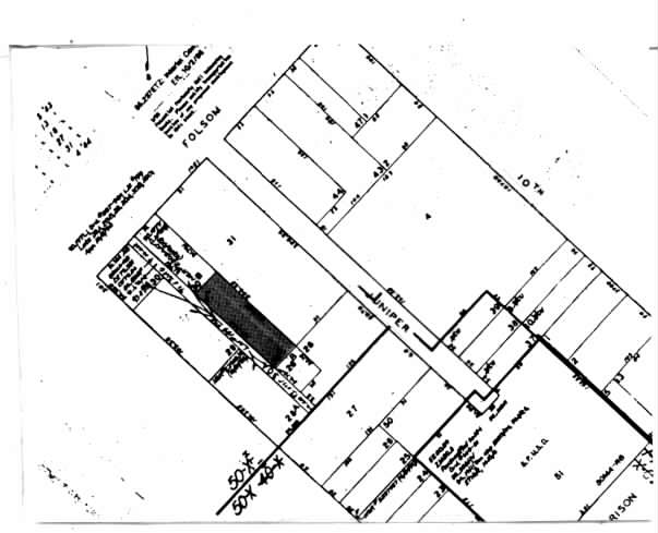 1475-1481 Folsom St, San Francisco, CA for lease - Plat Map - Image 2 of 11