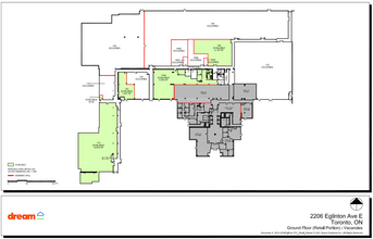 2200-2206 Eglinton Ave E, Toronto, ON for lease Floor Plan- Image 1 of 1