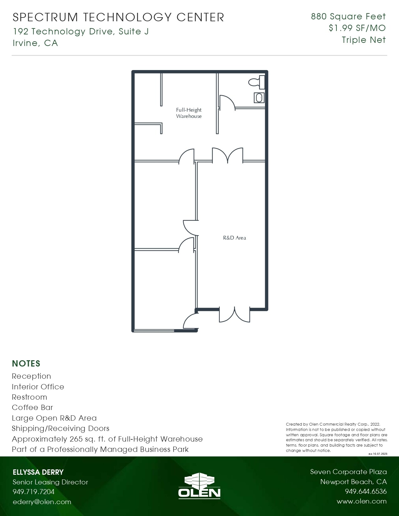 192 Technology Dr, Irvine, CA for lease Interior Photo- Image 1 of 1