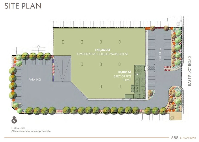 888 Pilot Rd, Las Vegas, NV for lease - Site Plan - Image 2 of 3