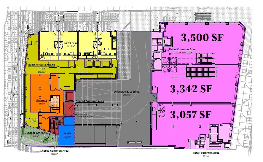 2360-2376 Yonge St, Toronto, ON for lease Floor Plan- Image 1 of 1