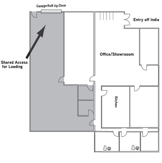 3443 India St, San Diego, CA for lease Floor Plan- Image 1 of 1