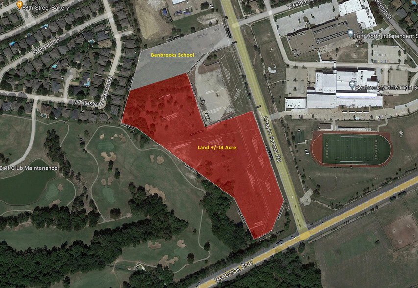 377 Benbrook blvd, Benbrook, TX for sale - Site Plan - Image 1 of 3