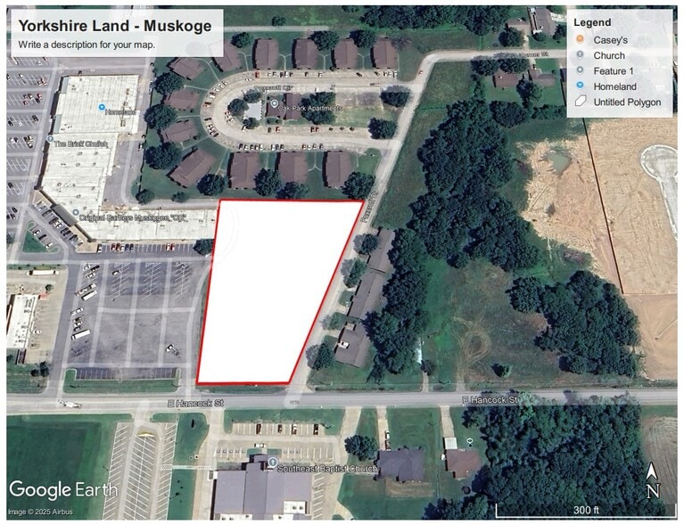Hancock, Muskogee, OK for sale - Aerial - Image 3 of 3