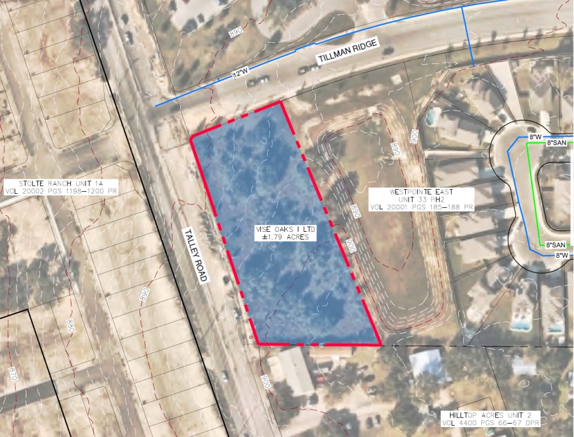 Wiseman Blvd & Talley Rd & Loop 1604, San Antonio, TX 78253 WEST