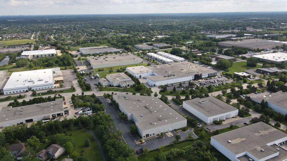 1290-1298 Ensell Rd, Lake Zurich, IL for lease - Aerial - Image 3 of 5