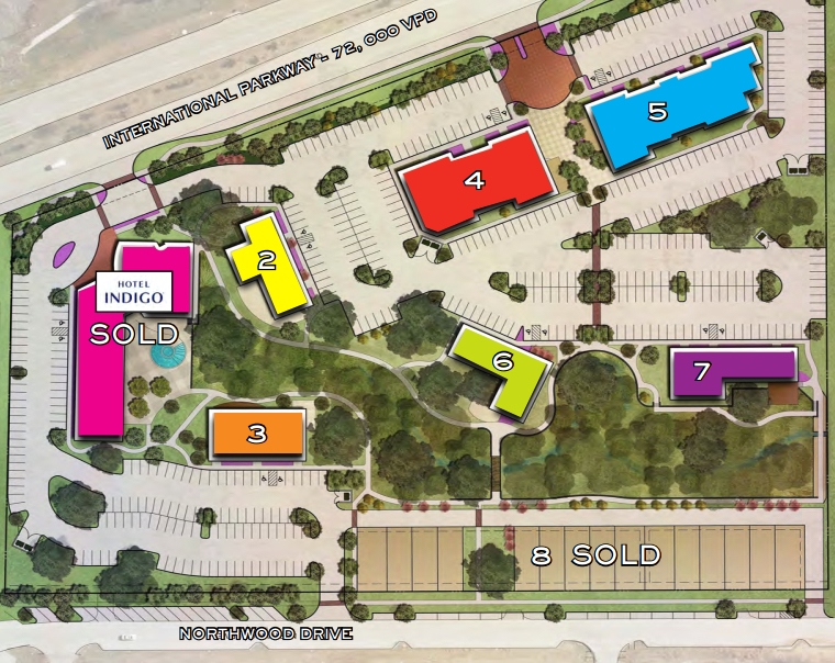 841 International Pky, Flower Mound, TX for sale Site Plan- Image 1 of 1