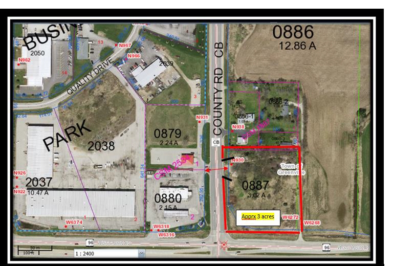 N930 County Road CB, Greenville, WI for sale - Aerial - Image 2 of 4