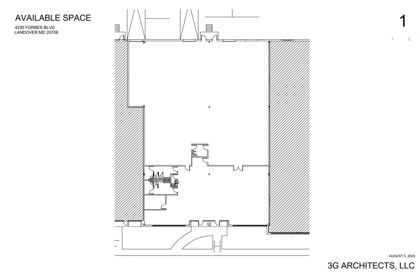 4230 Forbes Blvd, Lanham, MD for lease Floor Plan- Image 1 of 1