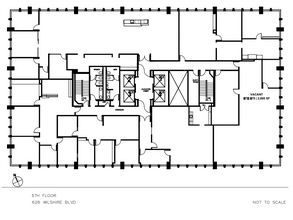 626 Wilshire Blvd, Los Angeles, CA for lease Floor Plan- Image 1 of 1