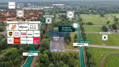 360 Milltown Rd, Bridgewater, NJ - Aerial  map view