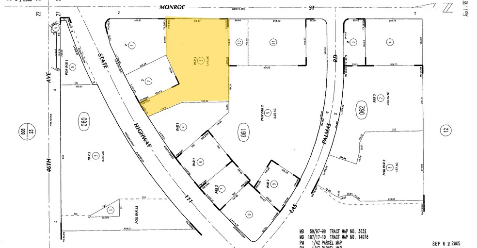 81955 US Highway 111, Indio, CA for lease - Plat Map - Image 2 of 2