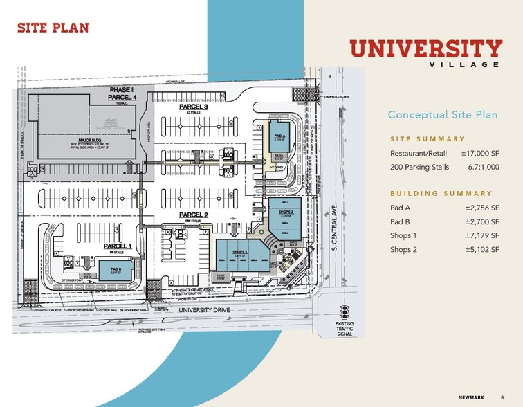 E University Dr, Carson, CA for lease - Site Plan - Image 2 of 2