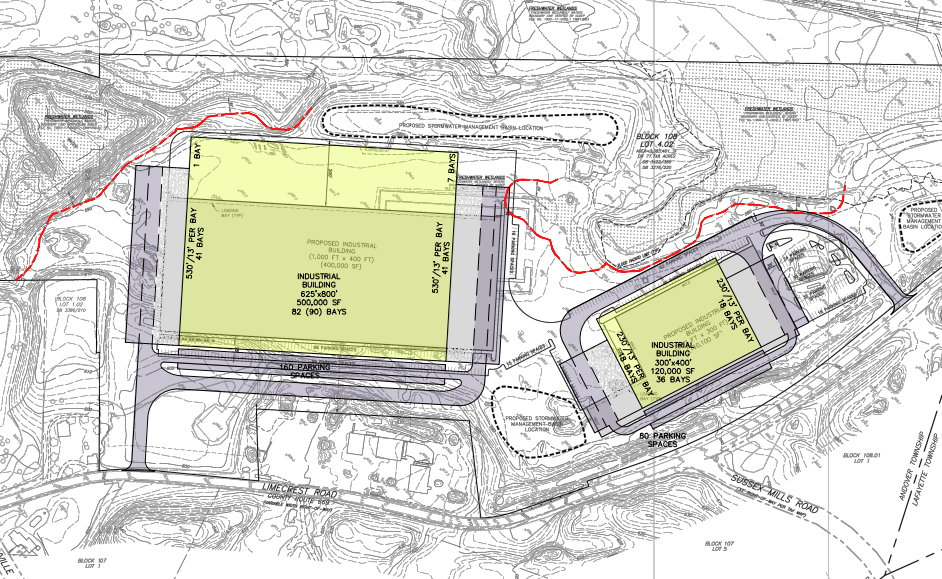 1045 Limecrest Rd, Lafayette, NJ for sale - Site Plan - Image 2 of 10