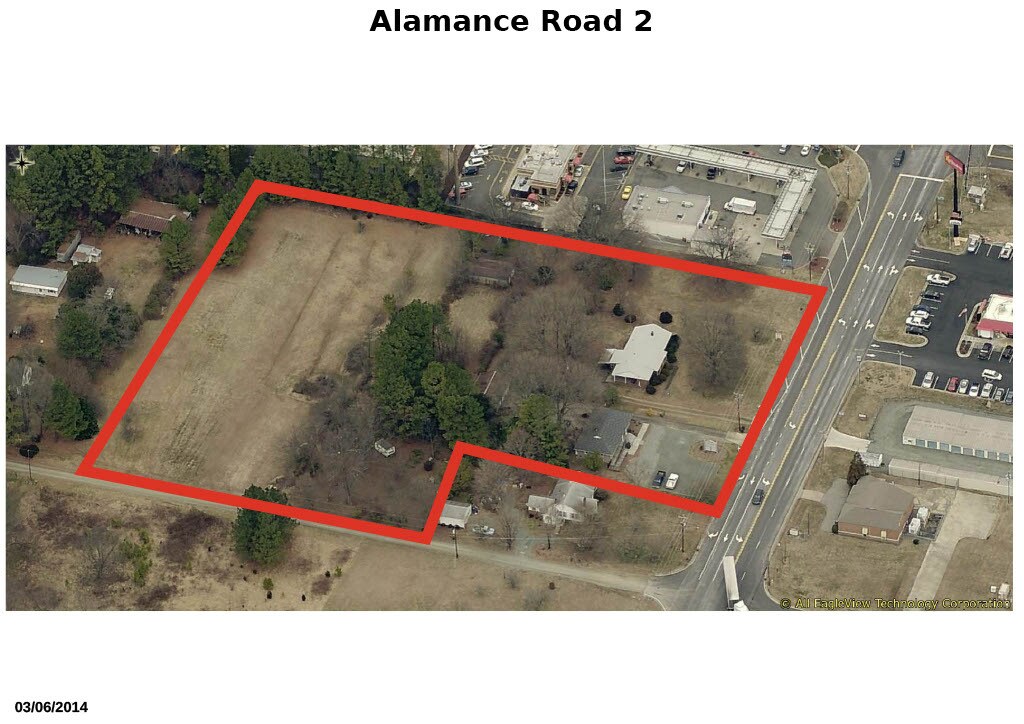 2779 Alamance Rd, Burlington, NC for lease Aerial- Image 1 of 3