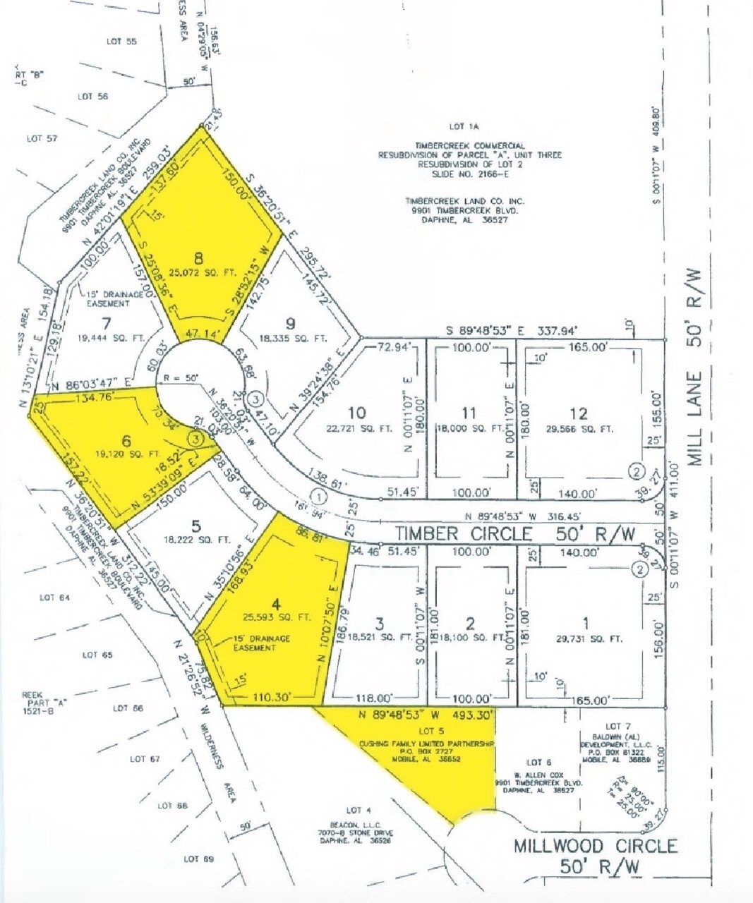 9798 Timber Cir, Spanish Fort, AL 36527 Land for Sale