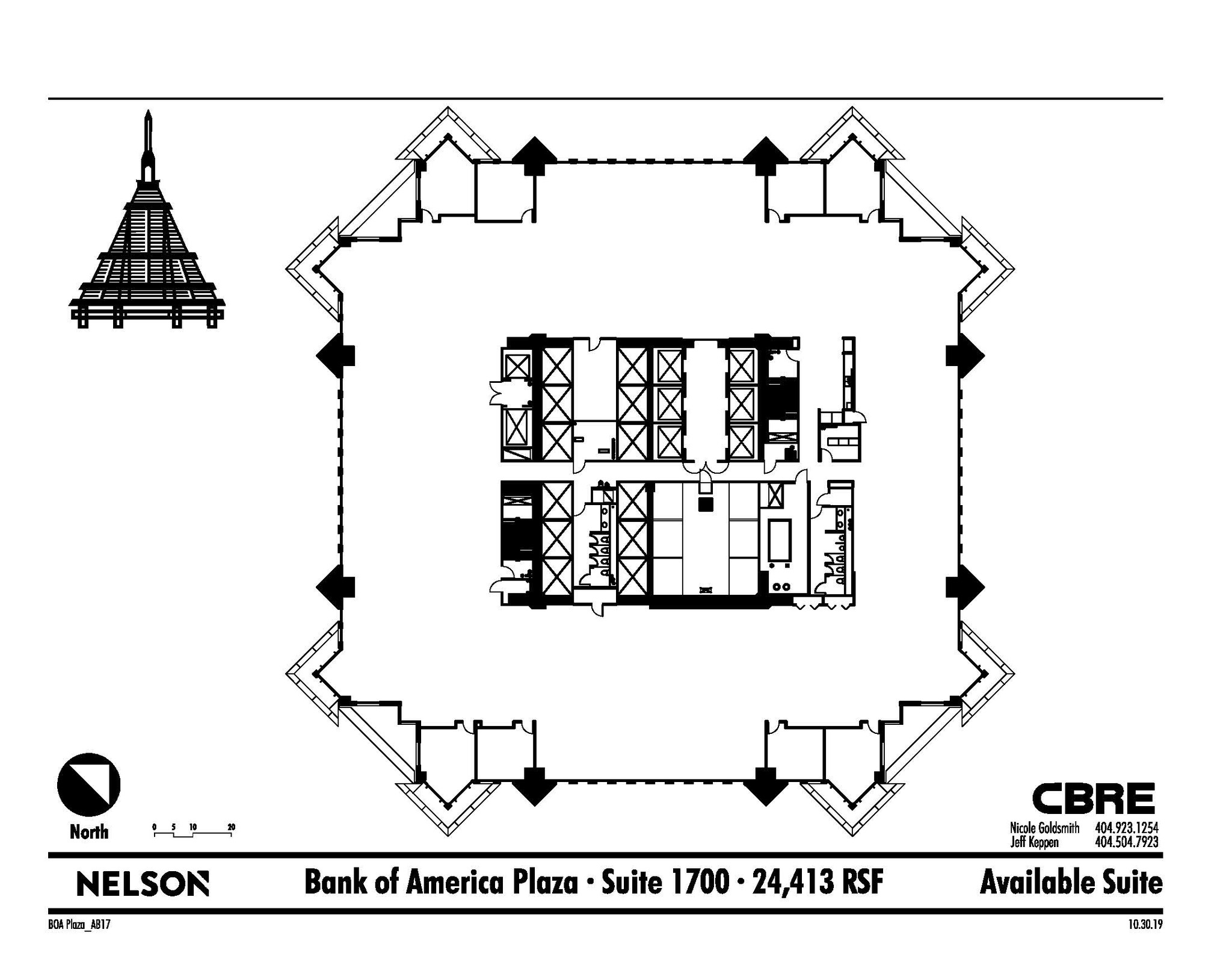 600 Peachtree St NE, Atlanta, GA for lease Floor Plan- Image 1 of 1