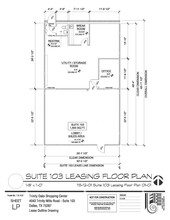 4043 E Trinity Mills Rd, Dallas, TX for lease Floor Plan- Image 2 of 2