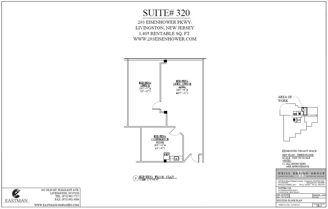 293 Eisenhower Pky, Livingston, NJ for lease Floor Plan- Image 1 of 1