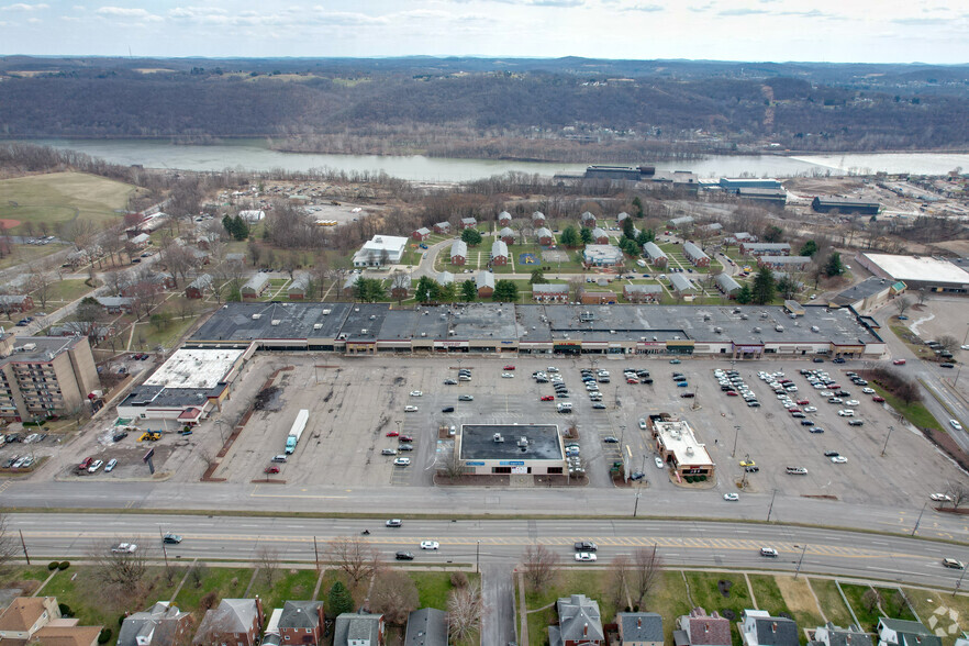 1616-1710 Pacific Ave, Natrona Heights, PA for lease - Aerial - Image 2 of 4