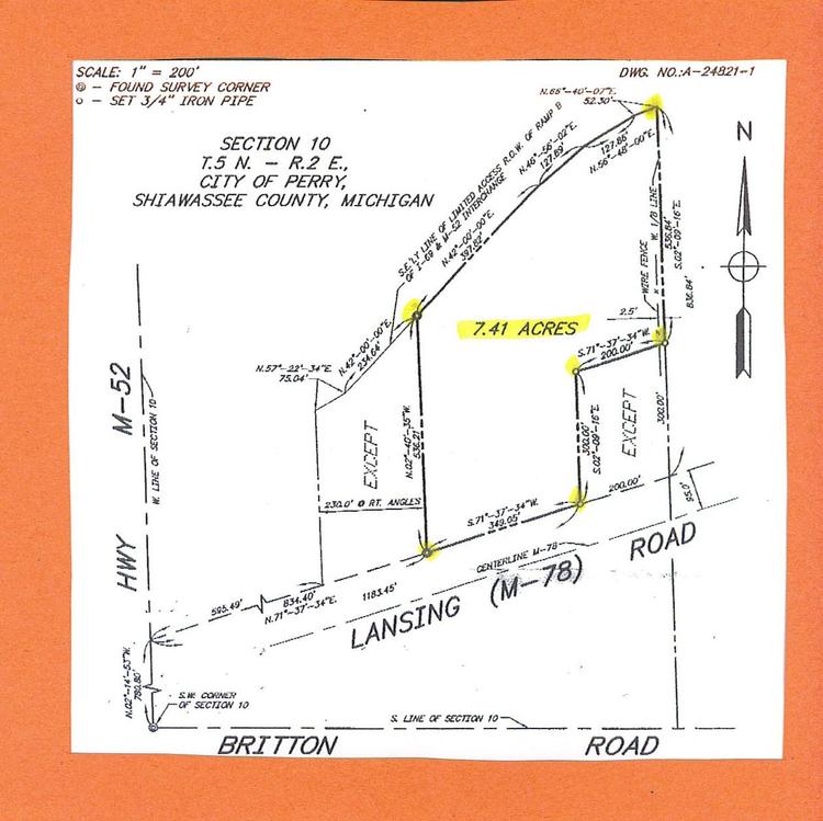 W Lansing Rd, Perry, MI for sale Primary Photo- Image 1 of 1