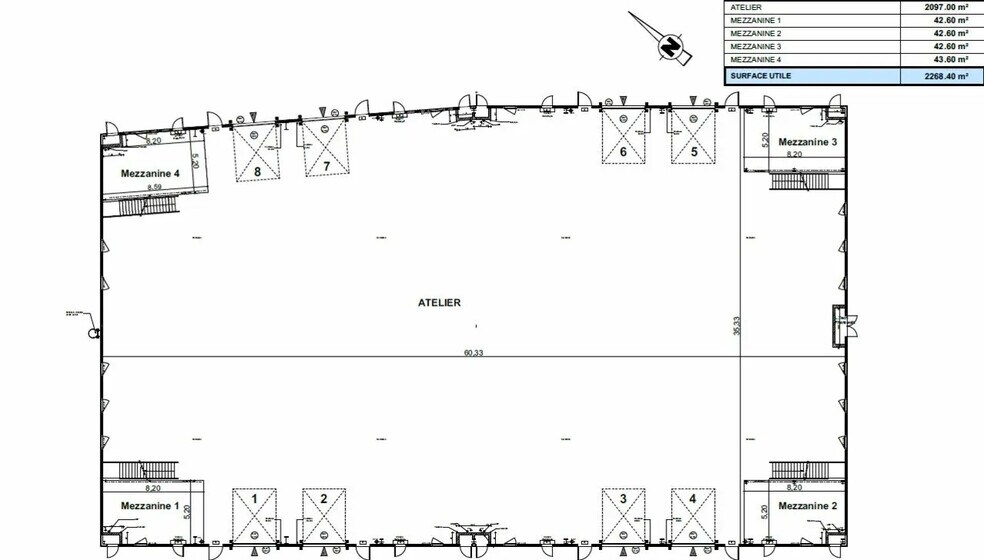 Flex in Portet-sur-Garonne for sale - Floor Plan - Image 2 of 2