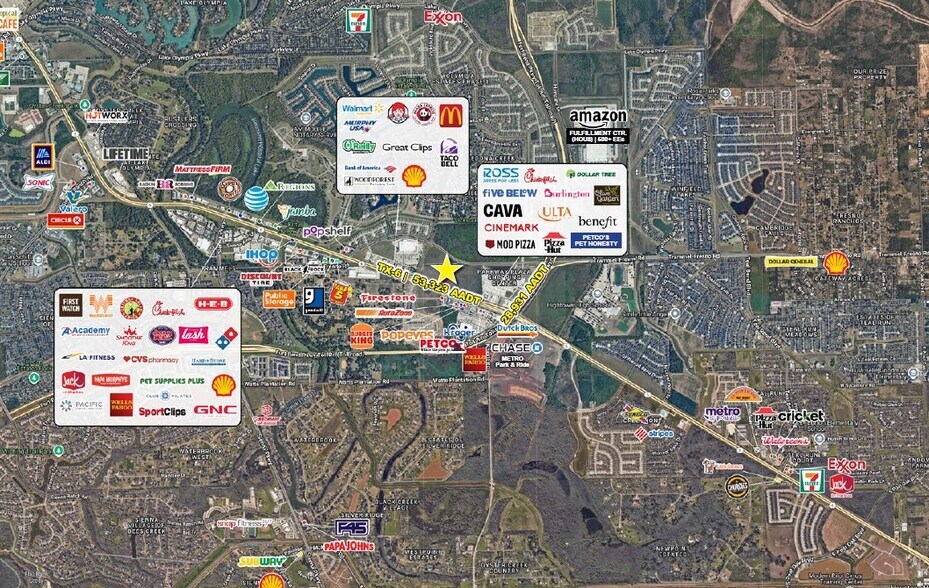 TX Highway 6 Hwy, Missouri City, TX for lease - Aerial - Image 2 of 3