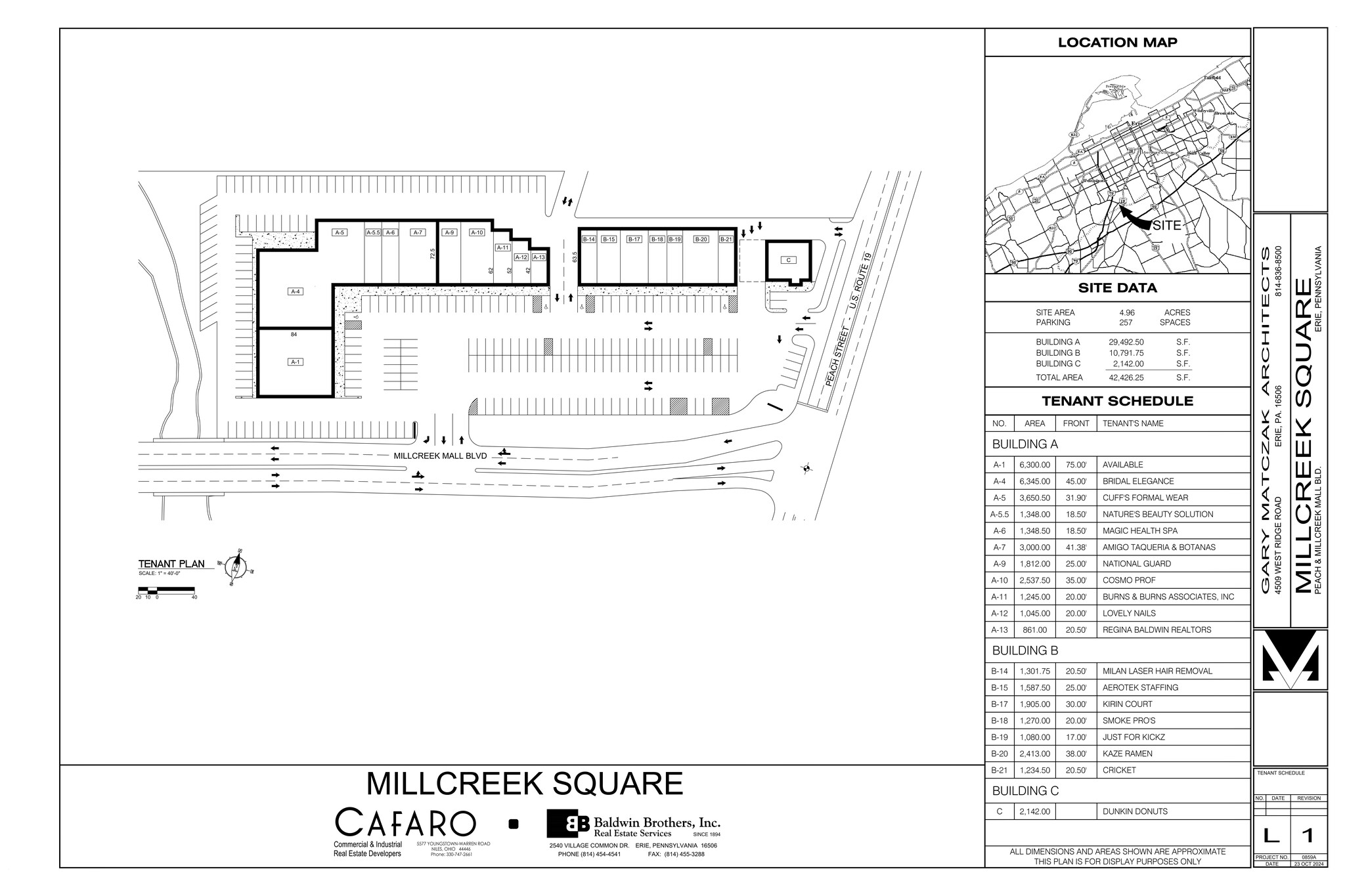 5624-5638 Peach St, Erie, PA for lease Site Plan- Image 1 of 1