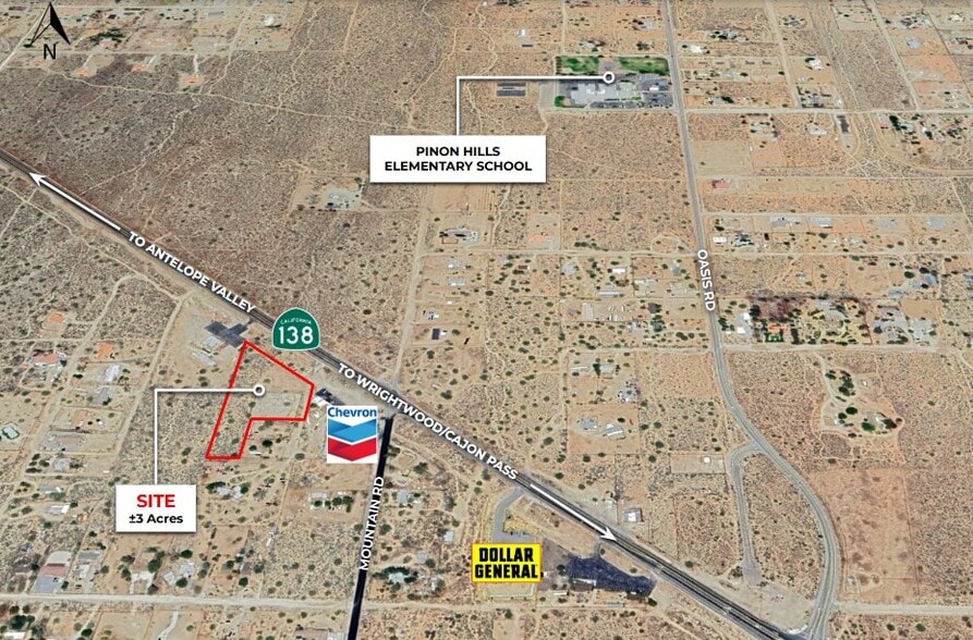 SR-138, Pinon Hills, CA for sale - Primary Photo - Image 1 of 2