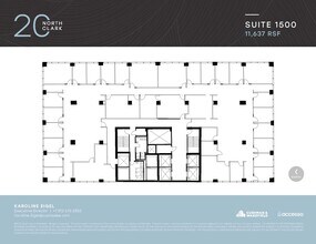 20 N Clark St, Chicago, IL for lease Floor Plan- Image 1 of 1