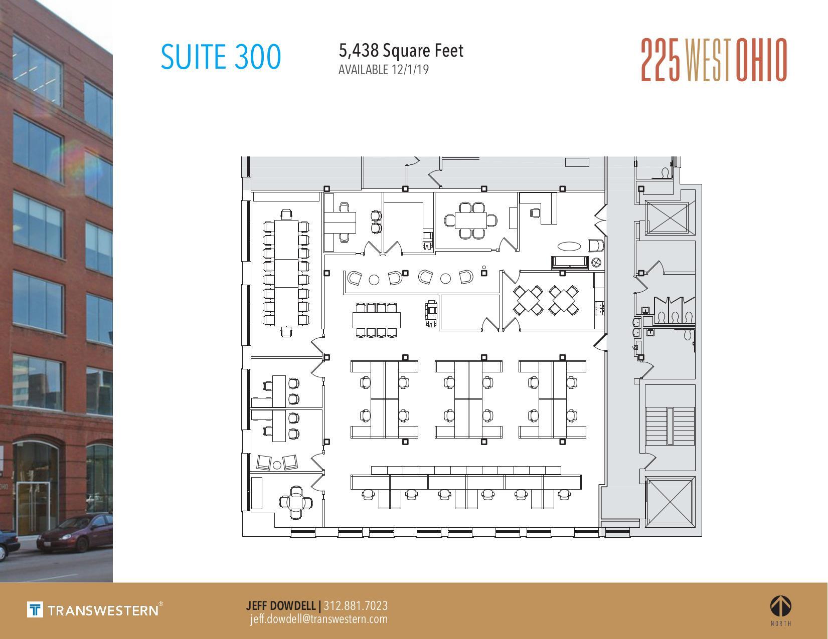 225 W Ohio St, Chicago, IL for lease Floor Plan- Image 1 of 1