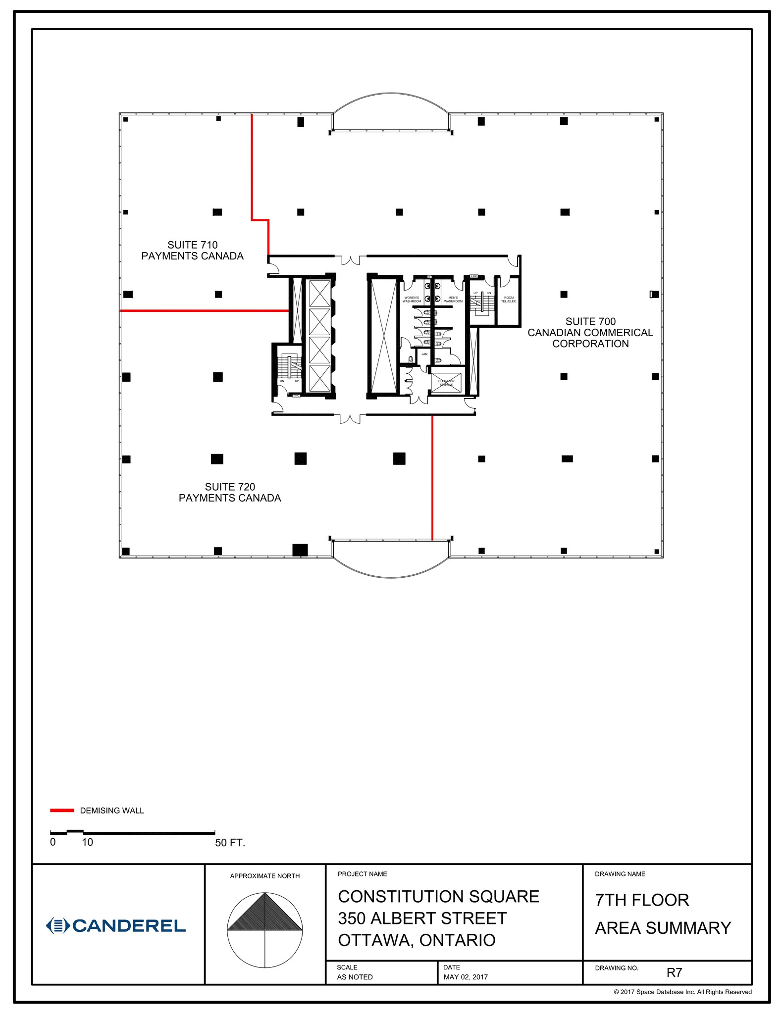 350 Albert St, Ottawa, ON for lease Site Plan- Image 1 of 1