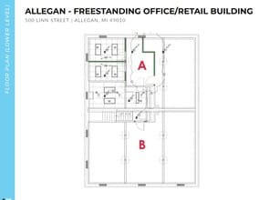500 Linn St, Allegan, MI for lease Floor Plan- Image 2 of 2
