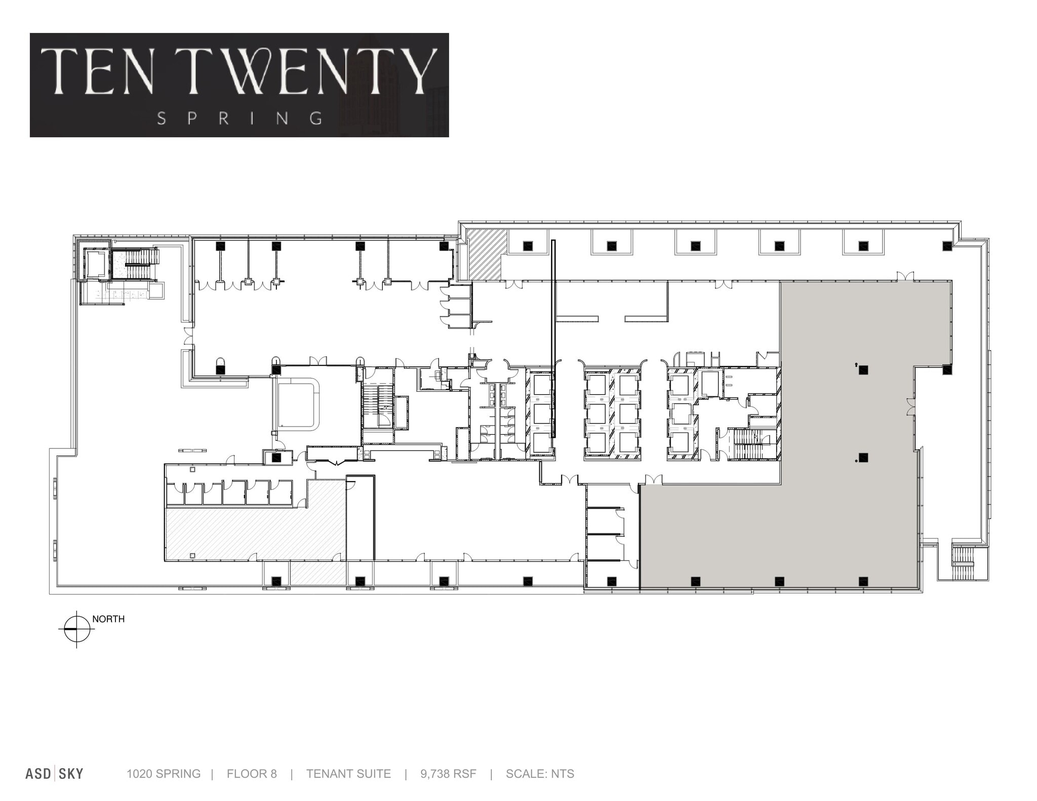 1020 Spring St, Atlanta, GA for lease Floor Plan- Image 1 of 1