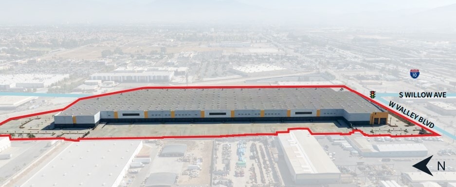 350 W Valley Blvd, Rialto, CA for lease - Aerial - Image 2 of 8