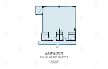 462 36th St, Brooklyn, NY for lease Floor Plan- Image 1 of 1