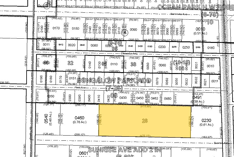 235 Sunrise Ave, Palm Beach, FL for sale Plat Map- Image 1 of 1