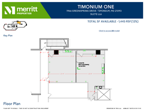 1966 Greenspring Dr, Timonium, MD for lease Floor Plan- Image 1 of 1