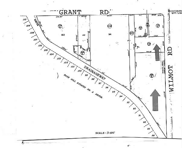 6258-6296 E Grant Rd, Tucson, AZ for lease - Plat Map - Image 2 of 3