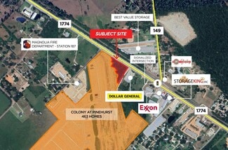 More details for 35639 Farm to Market 1774, Pinehurst, TX - Land for Sale